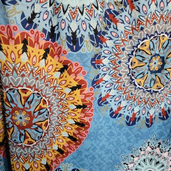 NWT Ekouaer Tribal Chic Swing Dress Size Medium - Picture 9 of 14